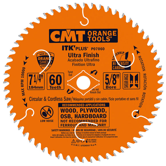 CMT ITK Plus Ultra Finish Circular Saw Blade