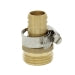 Aqua Plumb Coupling Garden Hose Repair Solid Brass 5/8