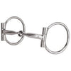 Horse Bit, Offset Dee, Stainless Steel, 5-In. Curved Mouth & 3-In. Dees