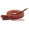 Horse Reins, Burnished Burgundy Latigo Leather, 5/8-In. x 7-Ft.