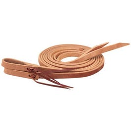 Horse Reins, Burnished Hermann Oak Russet Leather, 5/8-In. x 7-Ft.