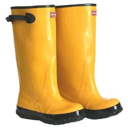 17-In. Waterproof Yellow Boots, Size 16
