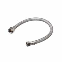 B & K Industries  Braided Stainless Steel Faucet Connector  1/2 X 1/2 X 12