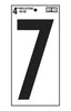 Hy-Ko 4in Reflective Vinyl Number '7'