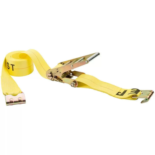Keeper Products Ratchet Tie-Down With Flat Hooks 4 x 27'