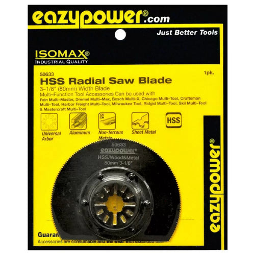 Eazypower 3-1/8 in./80 mm Oscillating CRV Radial Saw