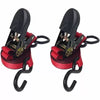 Everest Kuma 1 x 15' Standard Polyester Ratchet Tie Down/WLL, 500 lbs