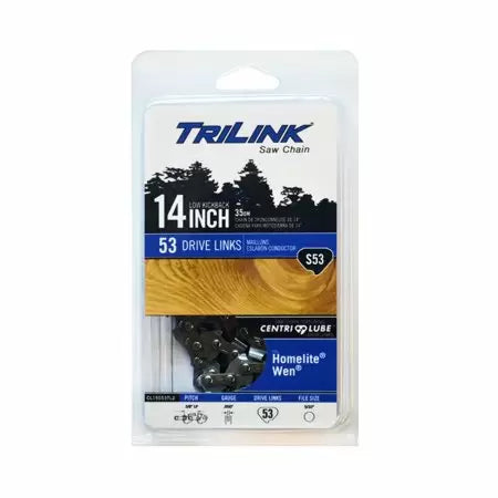 Trilink Saw Chain Chainsaw Chain 3/8 LP Semi-Chisel 14