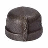 B & K Industries Black Cap 150# Malleable Iron Threaded Fittings 3