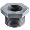 Southland Galvanized Hex Bushing 150# Malleable Iron Threaded Fittings 3/4 x 1/8