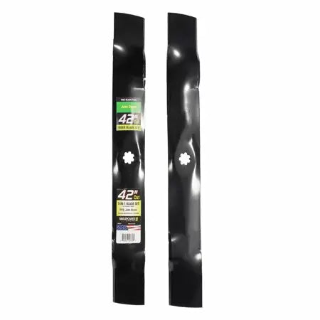 Maxpower 2-Blade Set for 42-Inch Cut John Deere, Replaces GX22151