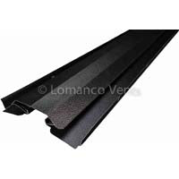 Lomanco Ridge Vent, Aluminum, Black