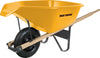 True Temper Ez Pour 6 Cubic Foot Poly Wheelbarrow With Pour Spout 26.5″h × 29.5″w × 59.75″d