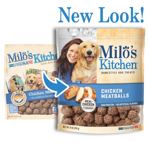 Milo's Kitchen Chicken Meatballs Dog Treats