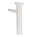 Aquaplumb White Plastic Tubular 1/2 X 8 Direct Connect Branch Tailpiece
