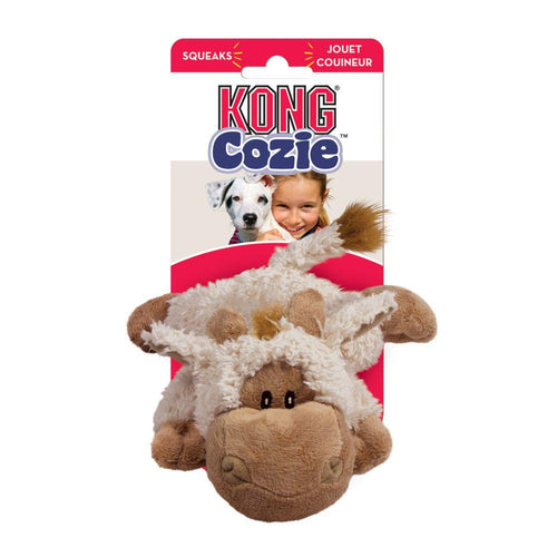 KONG Tupper Goat Medium Cozie Plush Dog Toys