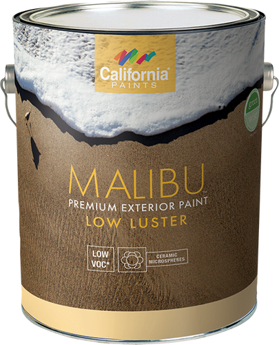 California Products Malibu Premium Exterior Paint - Medium Base - 1 qt.