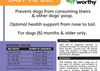 Vet Worthy Stop Stool Ingestion Liver Flavored Soft Chew for Dogs
