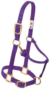 Weaver Original Adjustable Chin and Throat Snap Halter, 3/4" Arabian/Cob