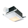 Broan® 50 CFM Ceiling Bathroom Exhaust Fan with Light and Heater