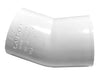 Lasco Fittings 2 Slip x Slip Sch40 22 ½ degree Elbow