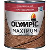 Maximum Deck, Fence & Siding Stain & Sealant, Exterior, Semi-Transparent Oil, Neutral Tint Base, 1-Gal.