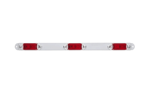 Carry-on Trailer 3-Light ID Bar, Red