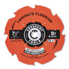 Crescent 7-1/4 x 8-Tooth Laminate Flooring Circular Saw Blade