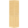 Kimberly Bay Plantation Louver Panel Solid Core Unfinished Wood Bi-Fold Door 1 in. x 24 in. x 80 in.