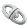 King Chain 5/8 Zinc Double Chain Swivel