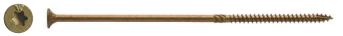 Big Timber Extra Long Bronze Flat Head Screws #14 x 8”