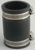 156-22 2 X2  BLACK FLEXIBLE COUPLING