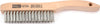 STEEL BRUSH W/SCRA PER 3 X 19