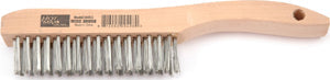 STEEL BRUSH W/SCRA PER 3 X 19