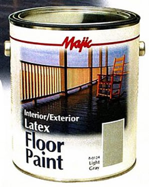 FLOOR PAINT QT DARK BROWN LATEX