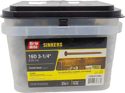 COATED SINKER 16D 10 LB BUCKET - Catlettsburg, KY - Bowling Feed and ...