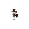 Hardware House 544213 Outdoor Light Fixture, Coach Lantern Rust