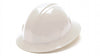 Pyramex Sl Series Full Brim Hard Hat White Full Brim Style 4-Point Ratchet