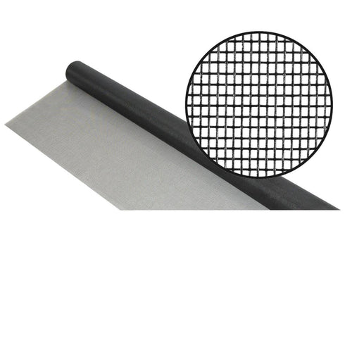 Phifer 24 In. x 100 Ft. Charcoal Fiberglass Mesh Screen Cloth