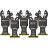 Imperial Blades ONE FIT 1-3/8 In. Titanium STORM Carbide Extreme Metal Cutting Oscillating Blade (5-Pack)