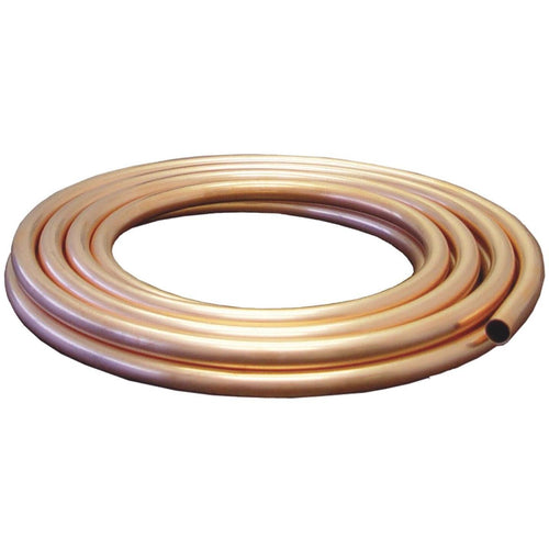 Mueller Streamline 1/2 In. OD x 15 Ft. Utility Grade Copper Tubing