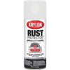 Krylon Rust Protector 12 Oz. Semi-Gloss Alkyd Enamel Spray Paint, White
