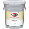 Glidden Fundamentals Grab-N-Go White Flat 5 Gallon