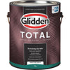 Glidden Total Exterior Paint + Primer Flat Ready Mix White 1 Gallon