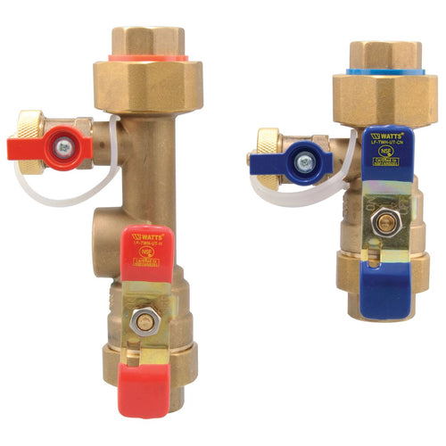 Watts 2-Piece Lead-Free Brass Tankless Water Heater Valve Set