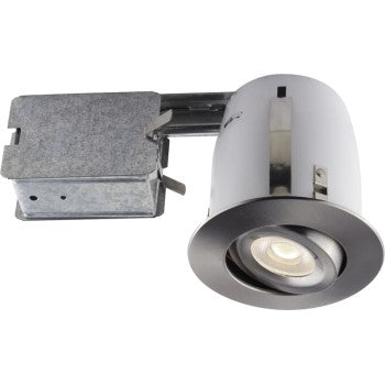 Bazz 530LAB LED Recessed Light, Brushed Chrome ~ 3 7/8