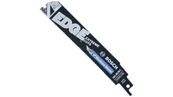 Bosch 5 pc. 6 In. 14/18 TPI Edge Reciprocating Saw Blades for Medium Metal
