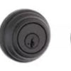 Kwikset 99800-128 Deadbolt with Smartkey, Matte Black
