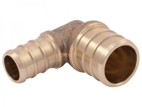 Sharkbite Brass Crimp Reducing Elbow 1/2 in. x 3/4 in.