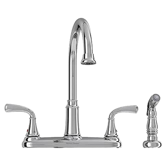 American Standard Tinley 2-Handle High-Arc Kitchen Faucet with Separate Side Spray